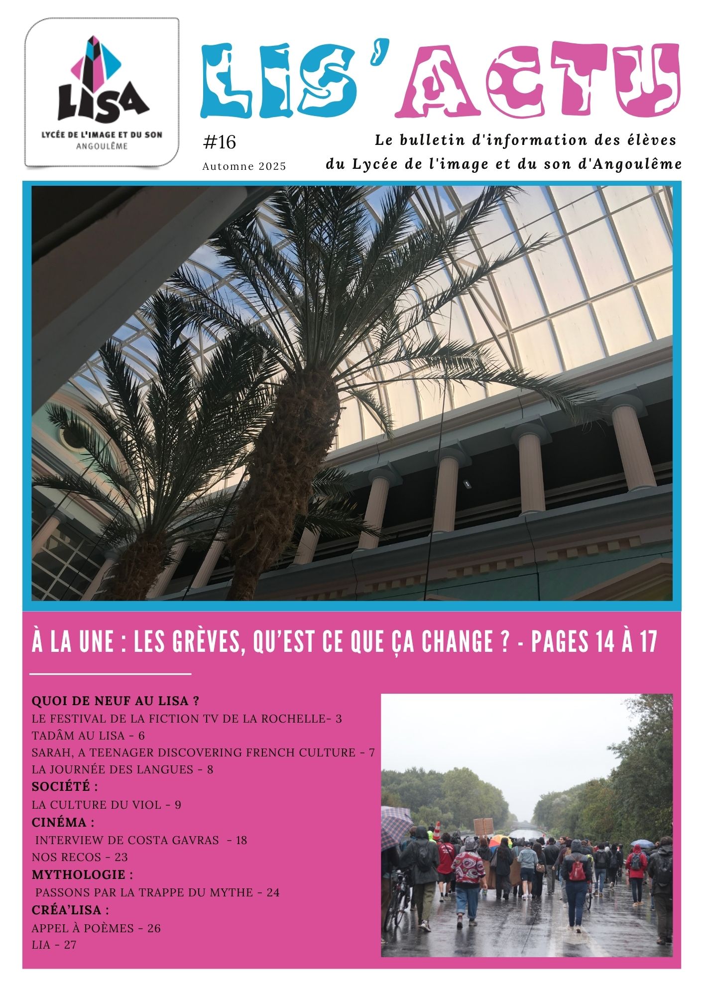 Le LIS’Actu n°16 vient de paraître !